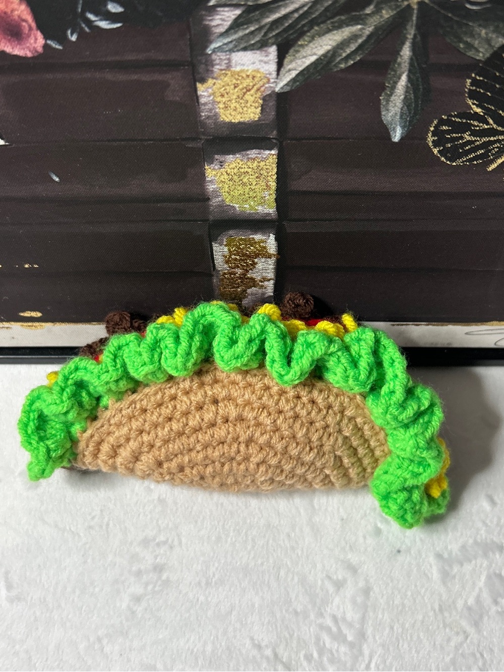 Cinco De Mayo Crochet Tacos -Handmade Plushie - Picture 4 of 4
